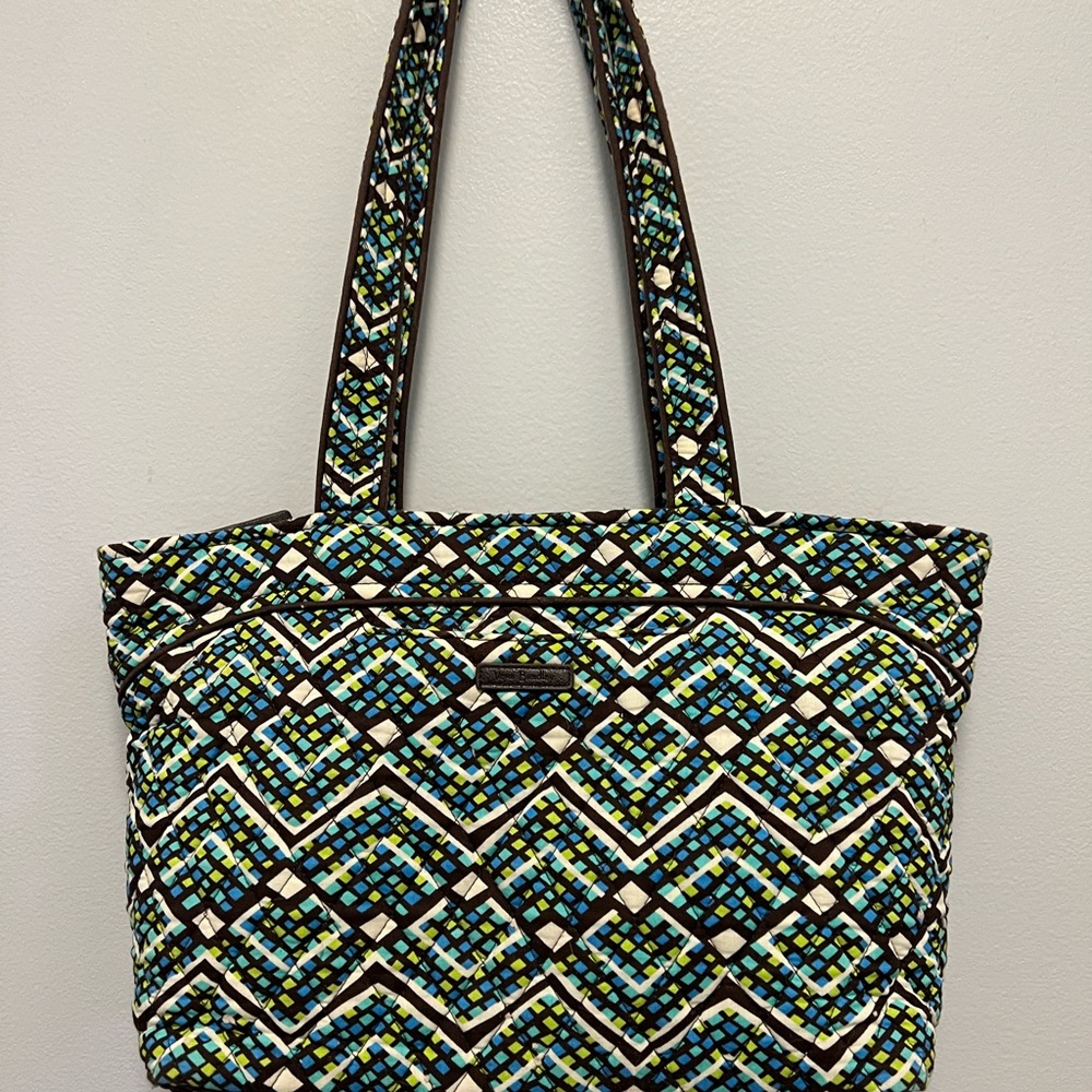 Vera Bradley travel cosmetic bag, EUC!!